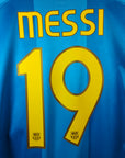 Maglia da trasferta FC Barcelona 2007-2008 Messi 