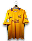 2015-16 FC Barcelona Away Shirt Messi 