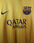 2015-16 FC Barcelona Away Shirt Messi 