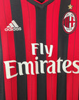 2013-14 AC Milan Home Shirt Balotelli 