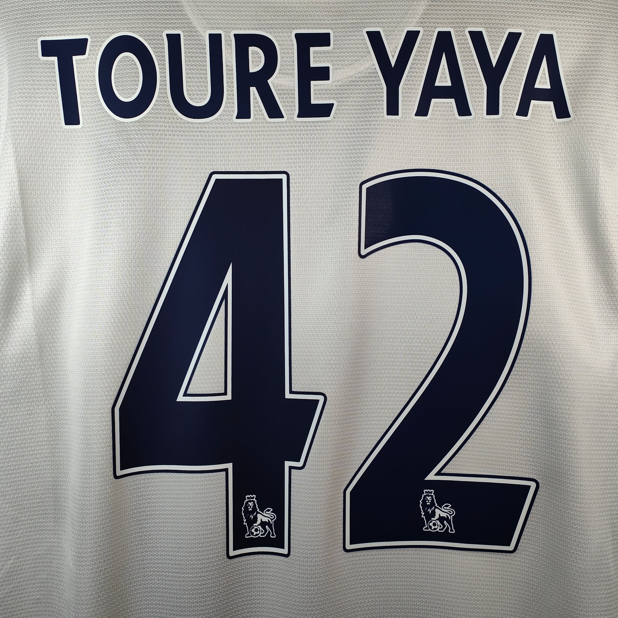 2013-14 Manchester City Third Shirt Toure Yaya 