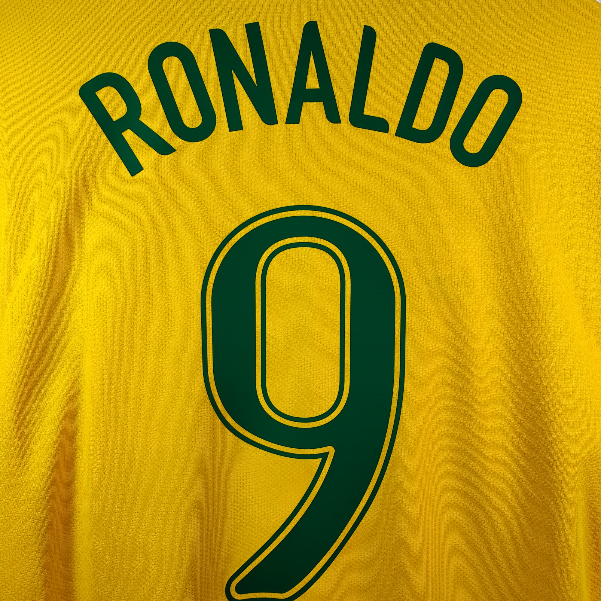 2006-08 Brazil Home Shirt Ronaldo 