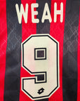 1995-96 AC Milan Home Shirt Weah 