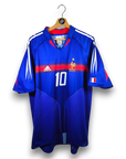 2004-06 France Home Shirt Zidane 