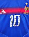 2004-06 France Home Shirt Zidane 