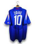 2004-06 France Home Shirt Zidane 