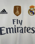 2015-16 Real Madrid Home Shirt Ronaldo 