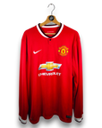 2014-15 Manchester United Home Shirt LS van Persie 