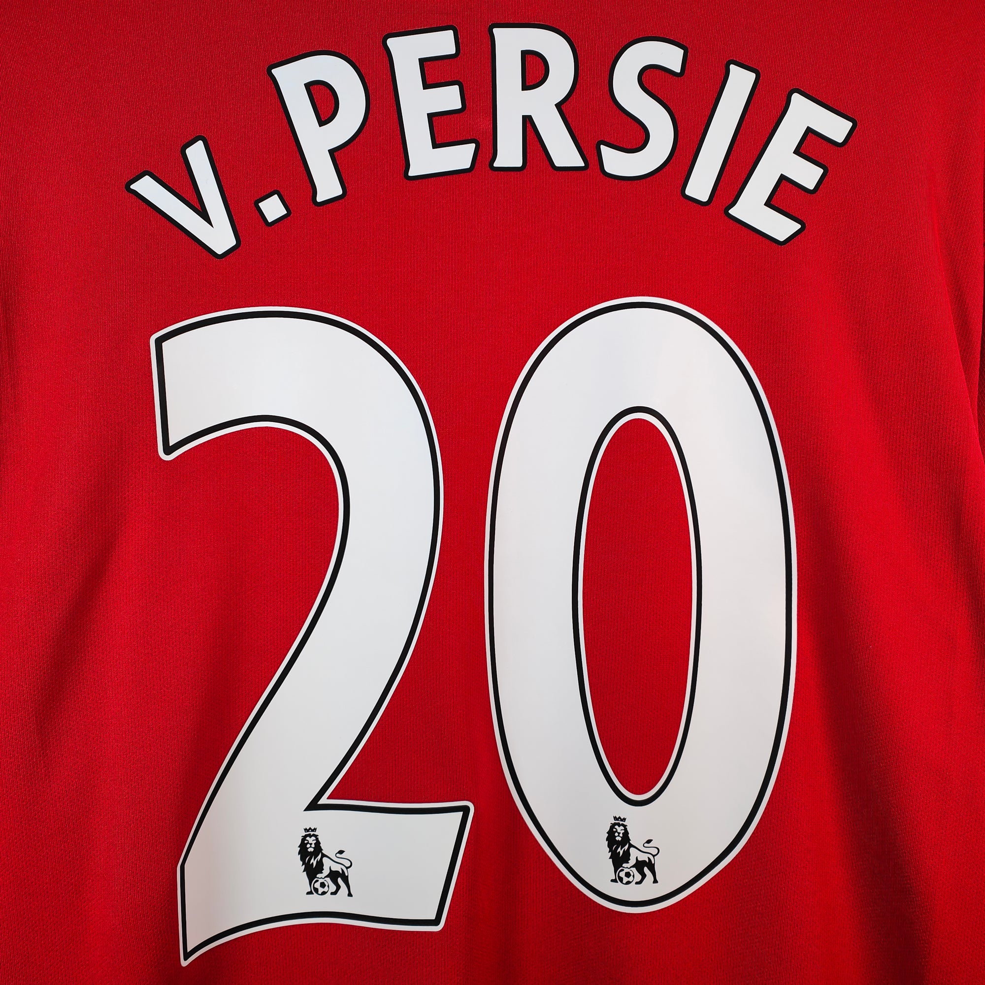 2014-15 Manchester United Home Shirt LS van Persie 