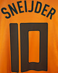 2010-11 Netherlands Home Shirt Sneijder 