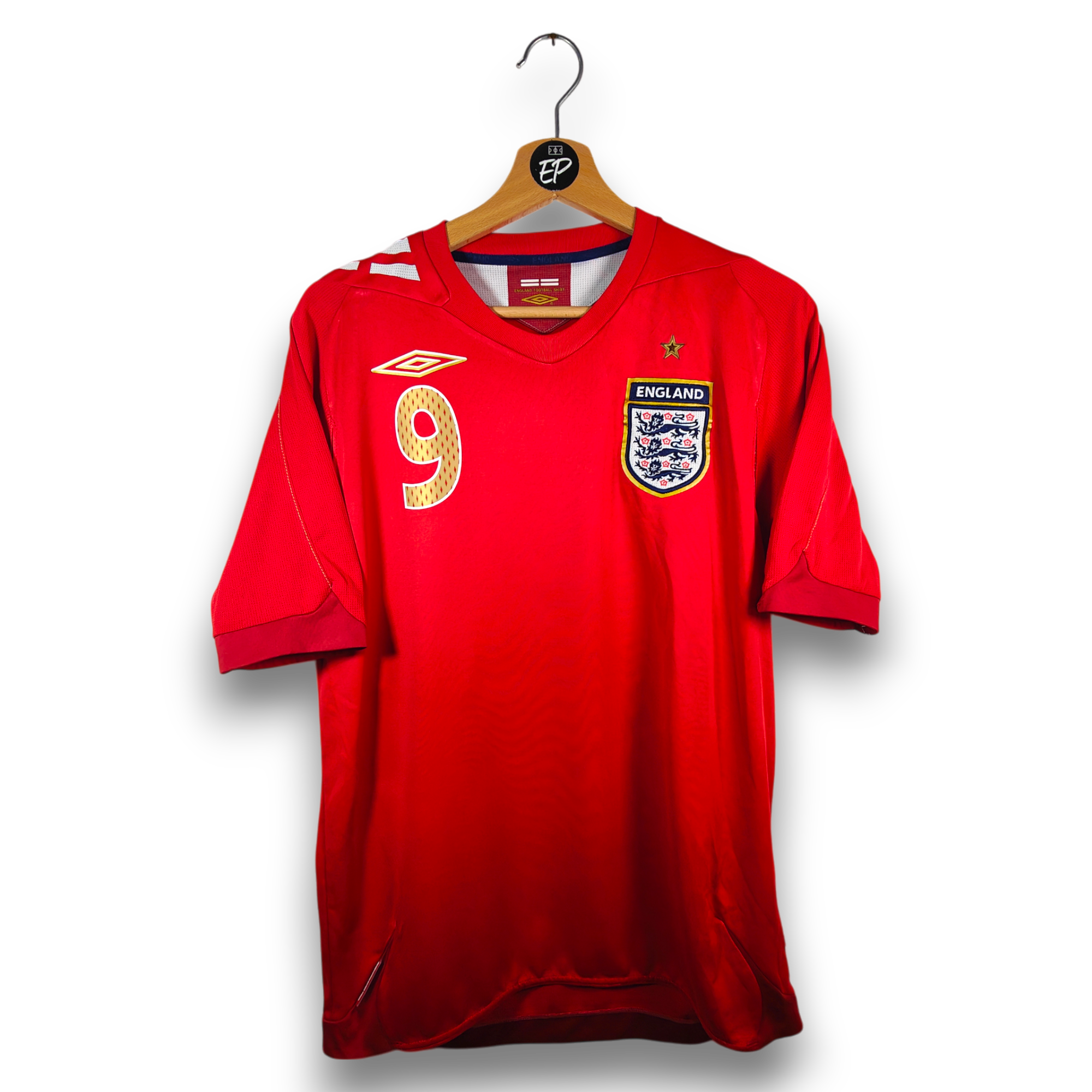 2006-08 Maillot extérieur Angleterre Rooney 