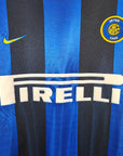 1999-00 Inter Milan Home Shirt Ronaldo 