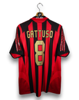 2005-06 AC Milan Home Shirt Gattuso 