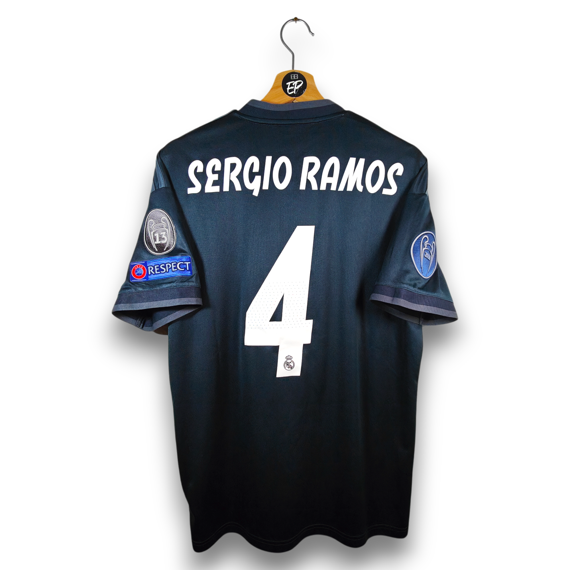 2018-19 Real Madrid Away Shirt Sergio Ramos 