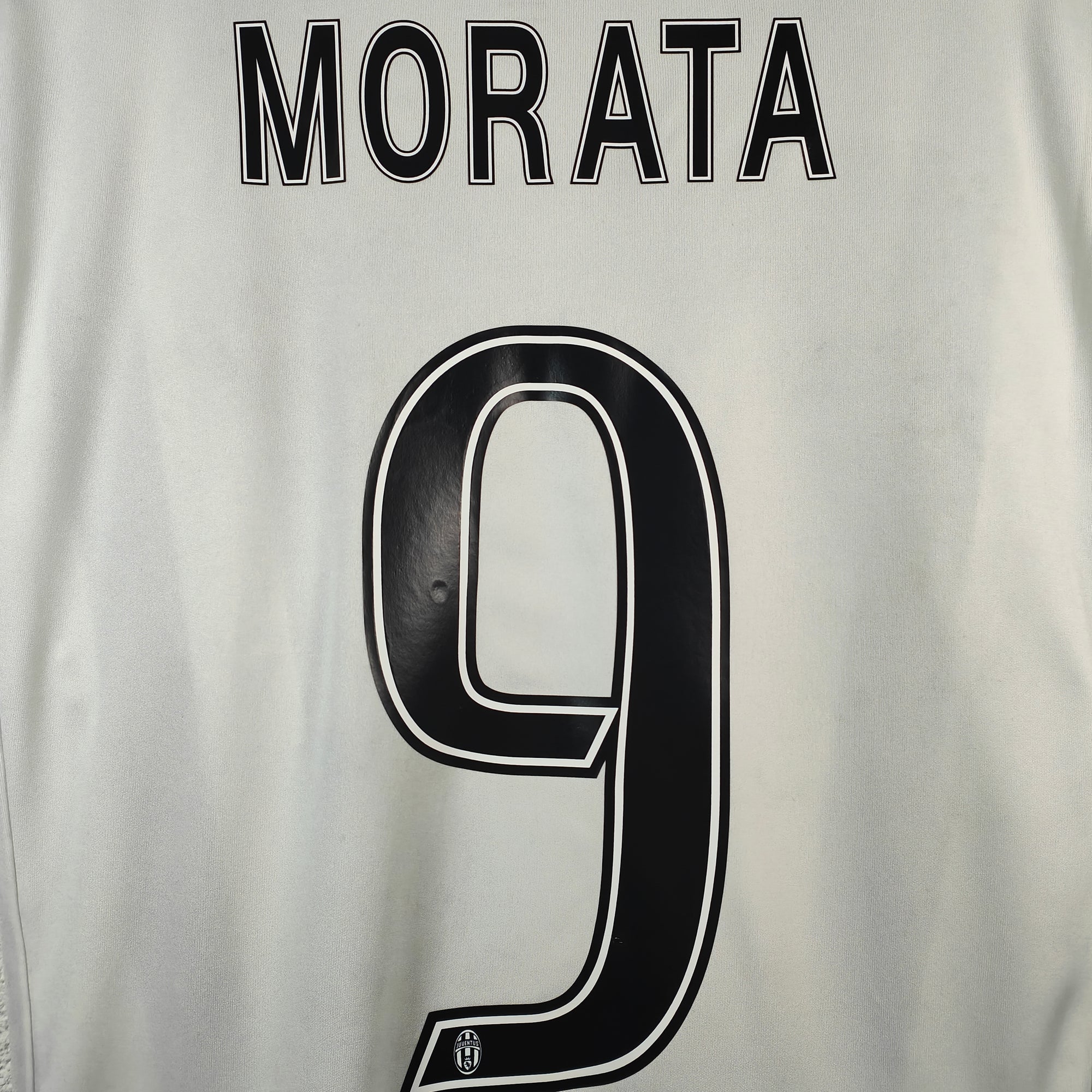 2015-16 Juventus Home Shirt Morata 