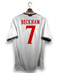 1999-01 England Home Shirt Beckham 