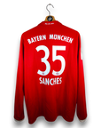 2016-17 Bayern Munich Home Shirt LS Sanches 