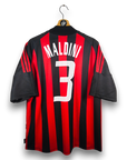 2002-03 AC Milan Home Shirt Maldini 