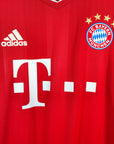 2020-21 Bayern Munich Player Version Home Shirt Davies 