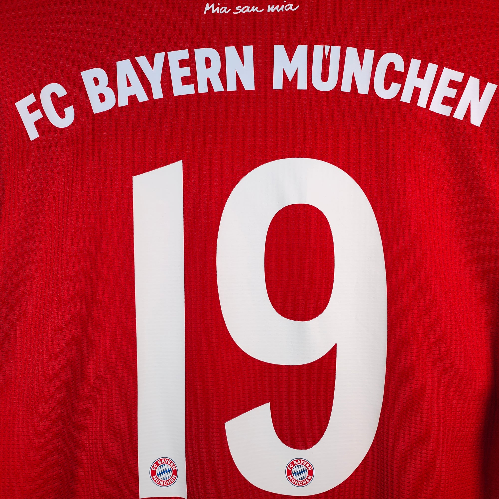 2020-21 Bayern Munich Player Version Home Shirt Davies 