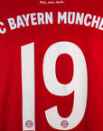 2020-21 Bayern Munich Player Version Home Shirt Davies 