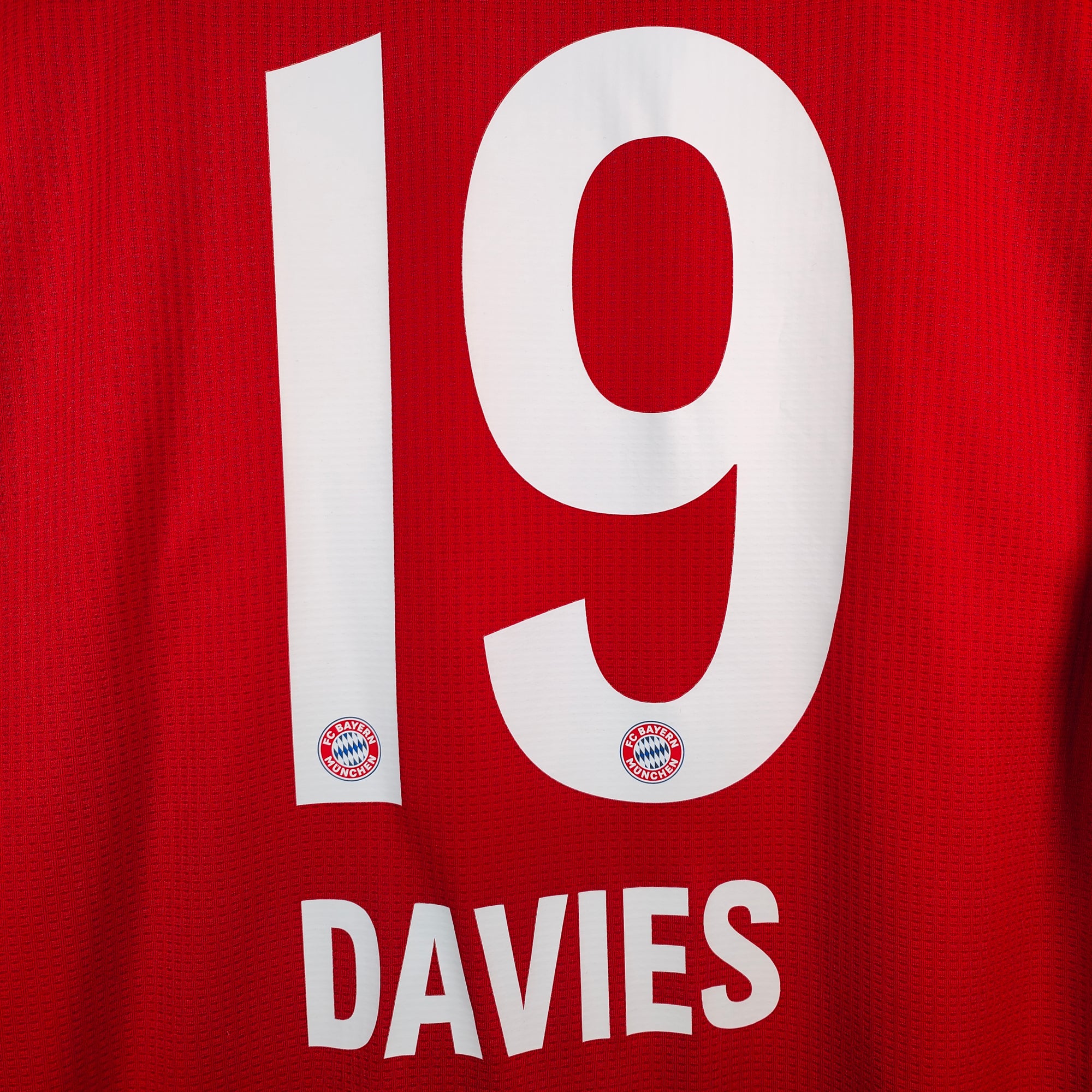 2020-21 Bayern Munich Player Version Home Shirt Davies 