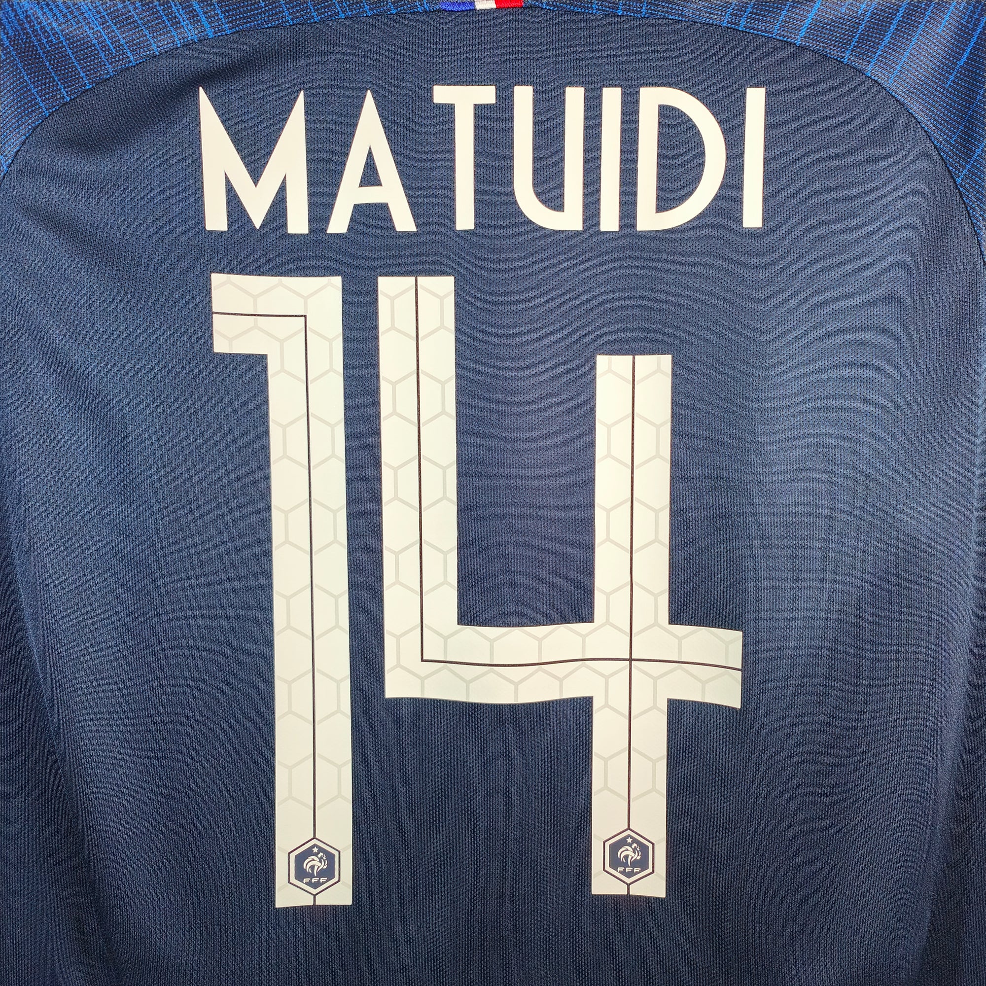 2018-19 France Home Shirt Matuidi 