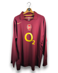 2005-06 Arsenal Home Shirt LS Henry 