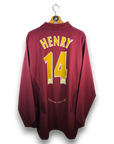 2005-06 Arsenal Home Shirt LS Henry 