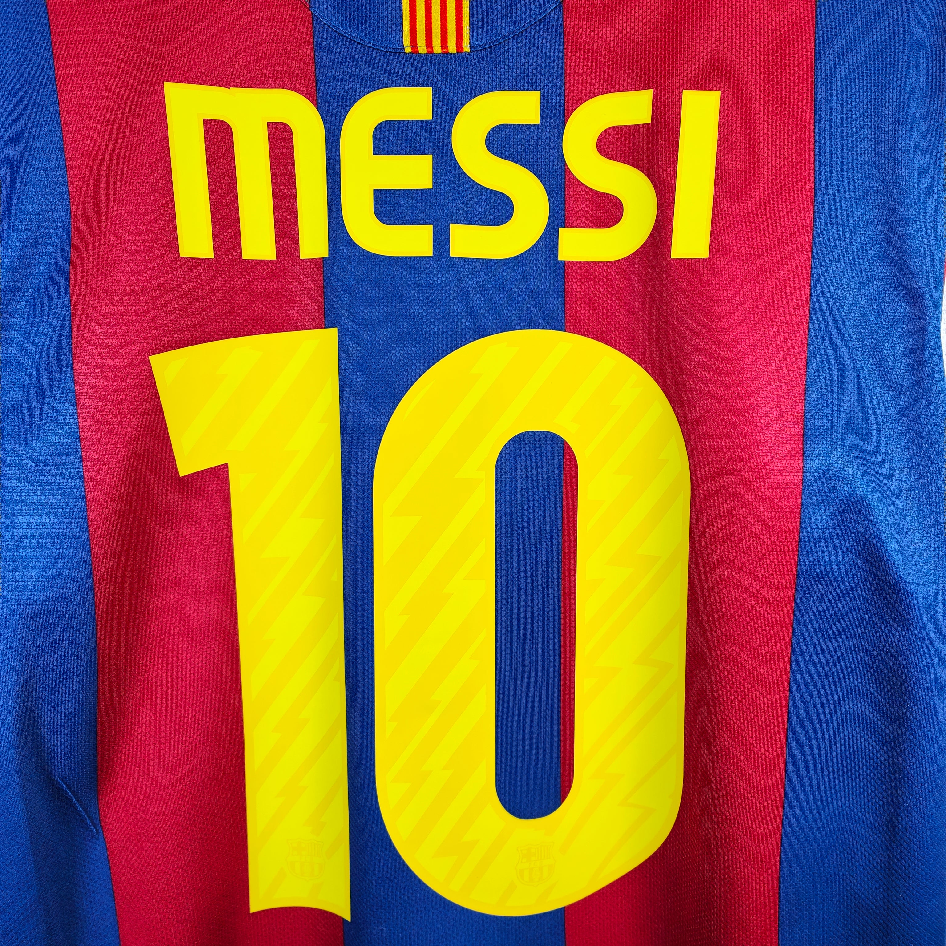 10 Lionel Messi Barcelona F.C 2009/10 Nike Home Football