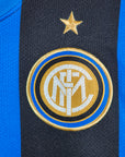 2008-09 Inter Milan Home Shirt Figo 