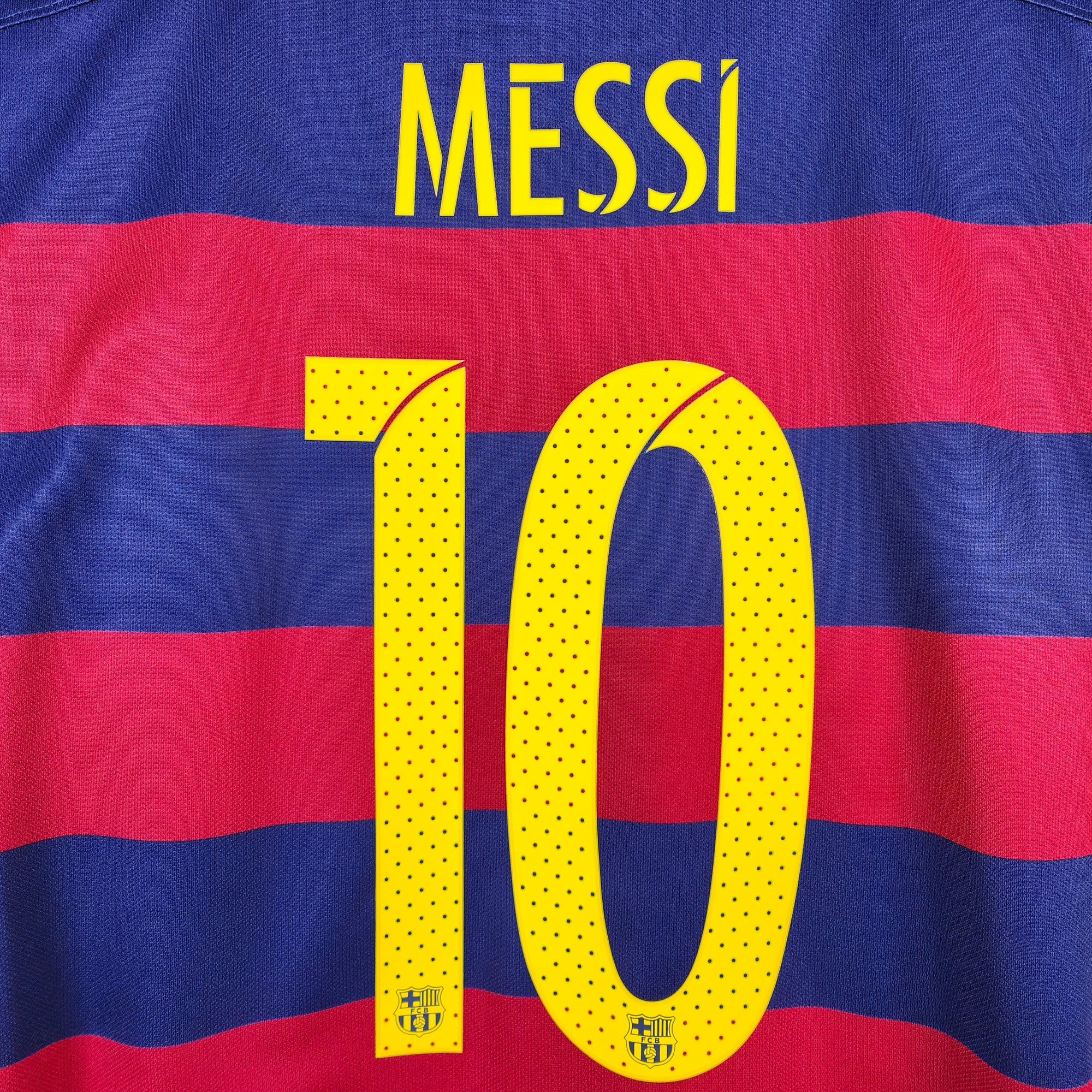 2015-16 FC Barcelona Home Shirt Messi 