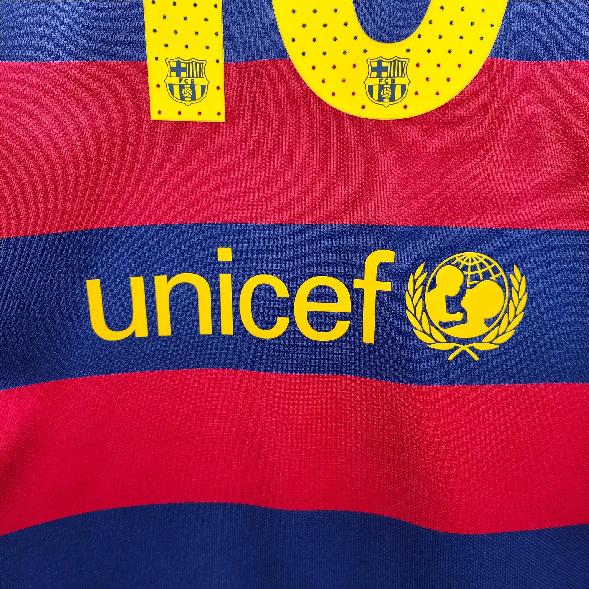 2015-16 FC Barcelona Home Shirt Messi 