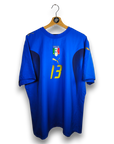 2006 Italy Home Shirt Nesta 