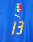 2006 Italy Home Shirt Nesta 