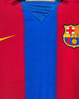 2003-04 FC Barcelona Home Shirt Ronaldinho 