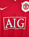 2006-07 Manchester United Home LS Shirt Ronaldo 