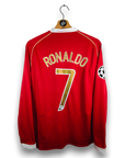 2006-07 Manchester United Home LS Shirt Ronaldo 