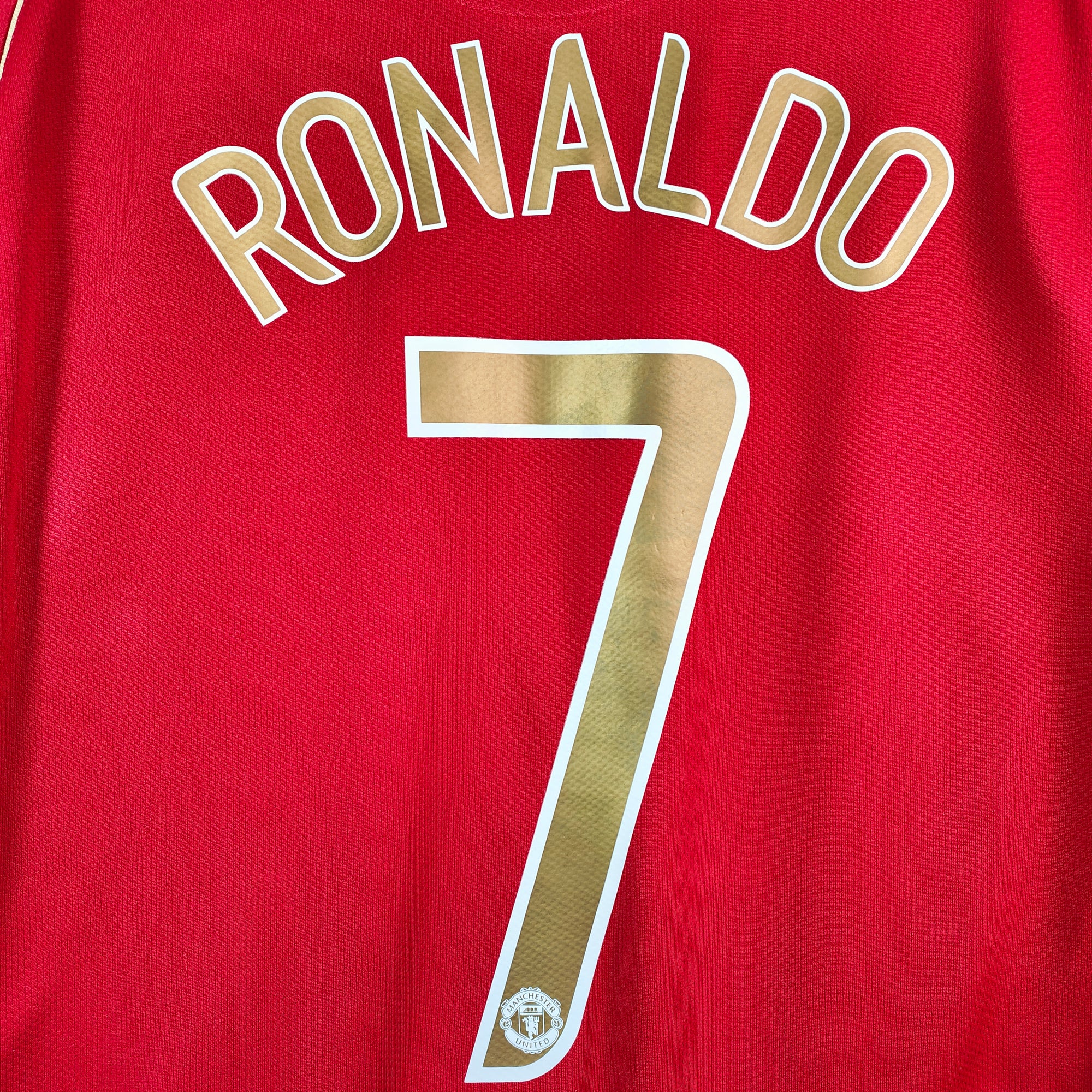 2006-07 Manchester United Home LS Shirt Ronaldo 