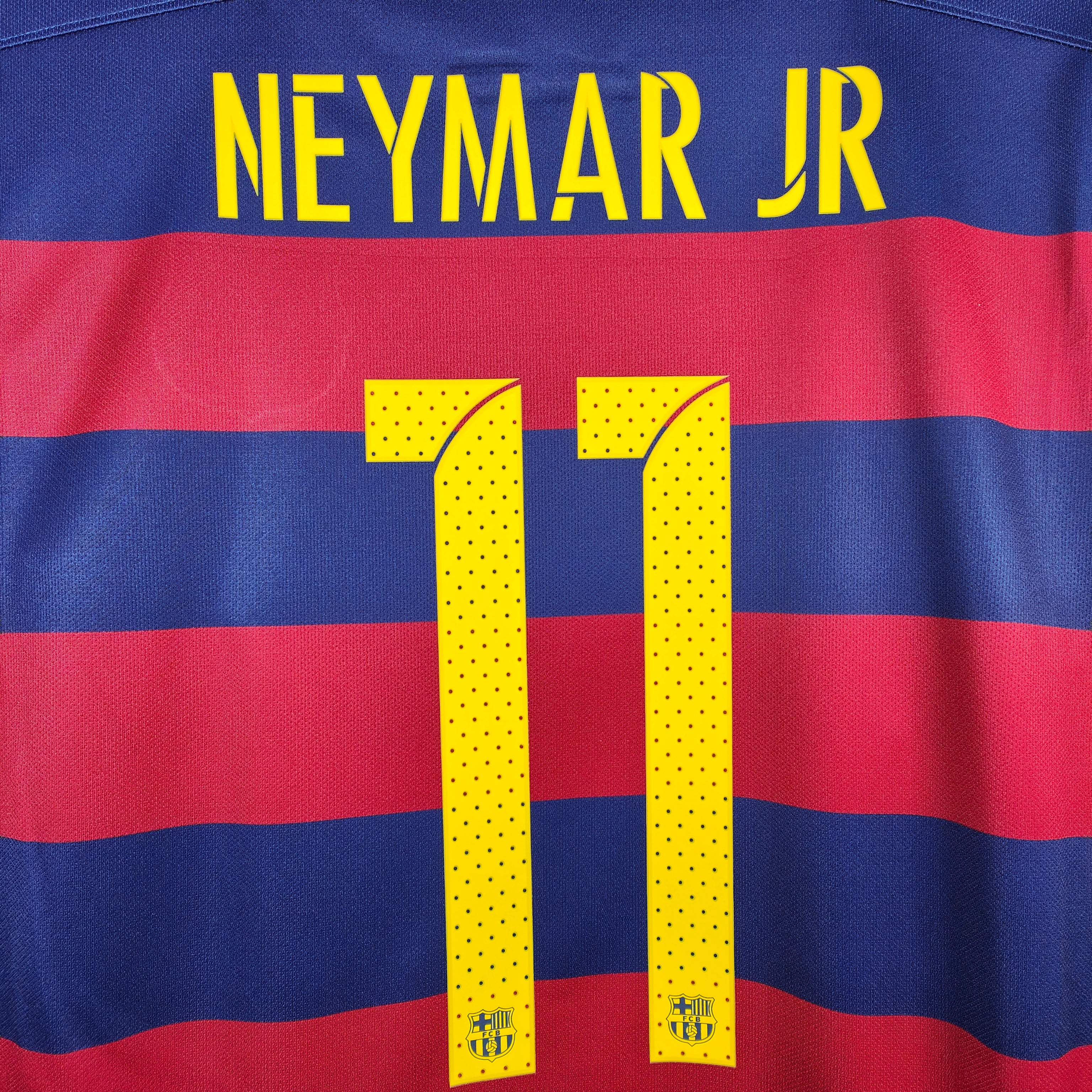 2015-16 FC Barcelona Home Shirt Neymar #11 (M) 658794-422