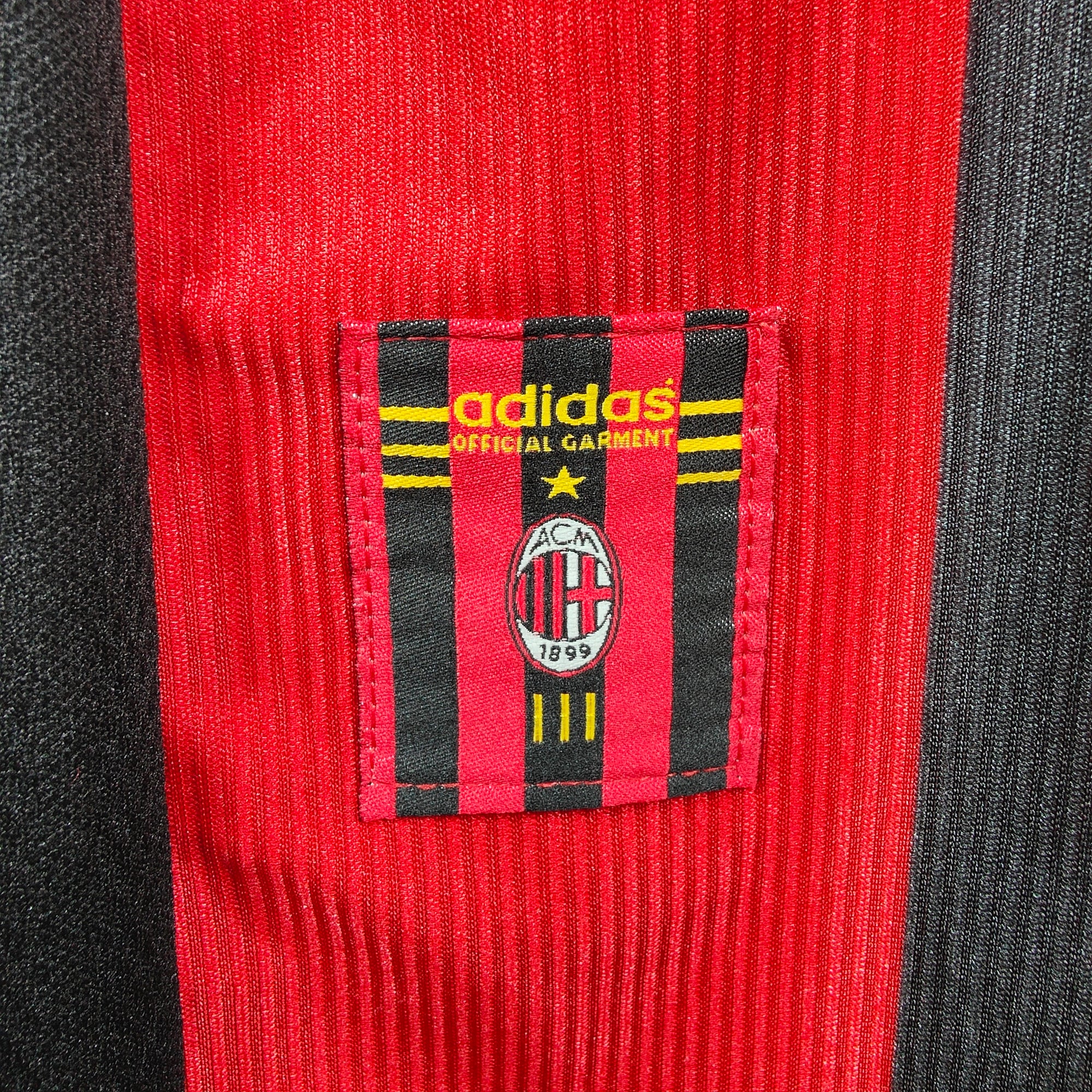 1998-99 AC Milan Home Shirt Maldini 