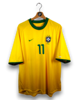 2000-02 Brazil Home Shirt Romario 