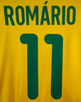 2000-02 Brazil Home Shirt Romario 