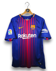 2017-18 FC Barcelona Home Shirt Messi 