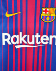 2017-18 FC Barcelona Home Shirt Messi 