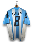 2002-04 Argentina Home Shirt Zanetti 