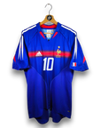 2004-06 France Home Shirt Zidane 