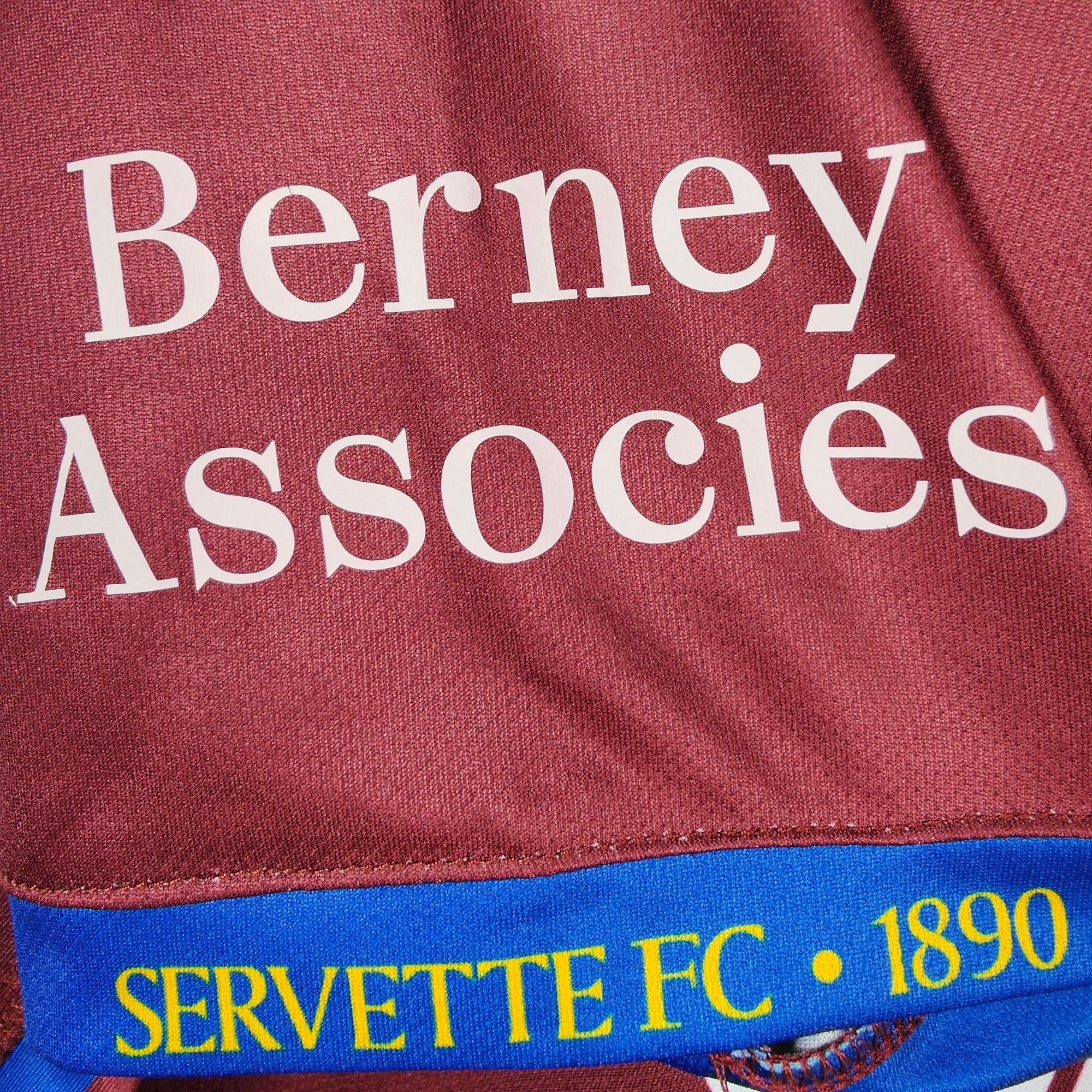 2018-19 Servette Genève Home Shirt Follonier 