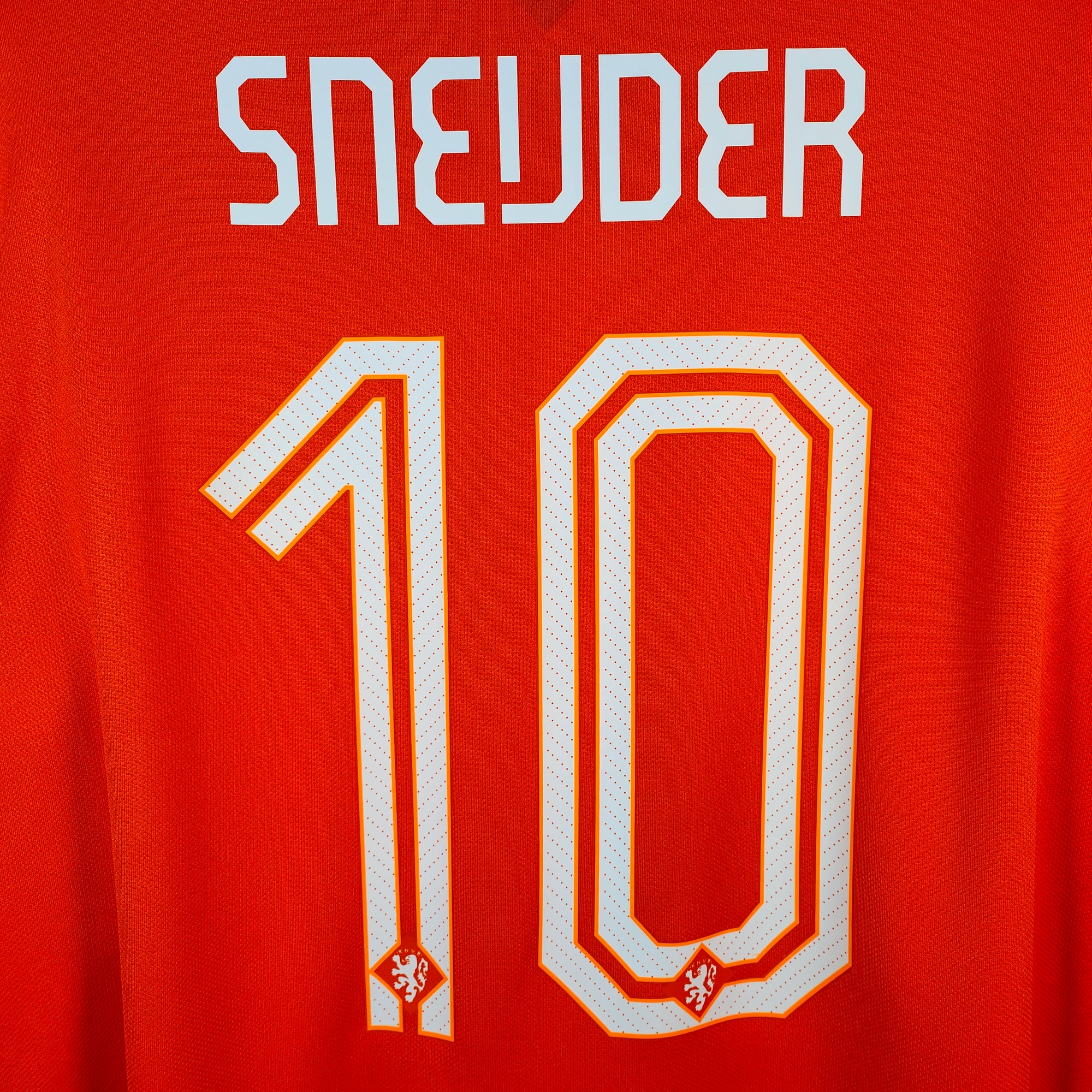 2014-15 Netherlands Home Shirt Sneijder 