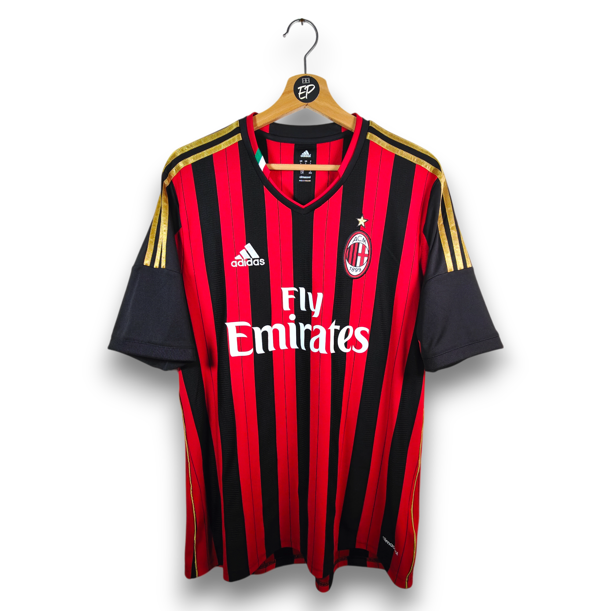 2013-14 AC Milan Home Shirt Balotelli 